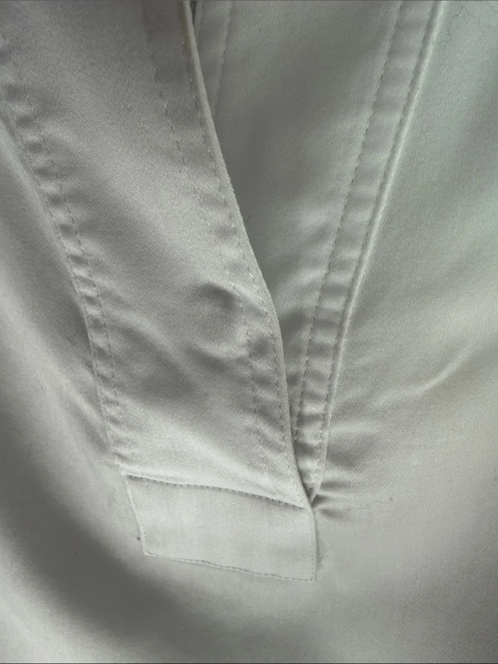 Madewell White Cotton Poplin Shirt - size Medium